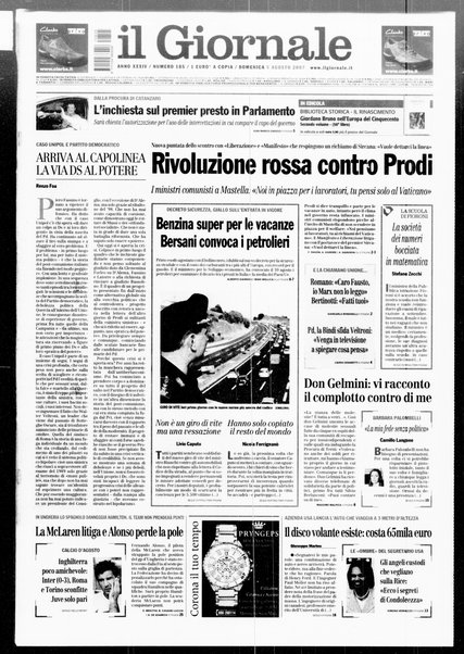 Il giornale : quotidiano del mattino